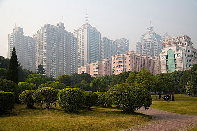 摸奶头打扑克,扑克新玩法 摸肩背增进友谊 年轻人乐在其中-5